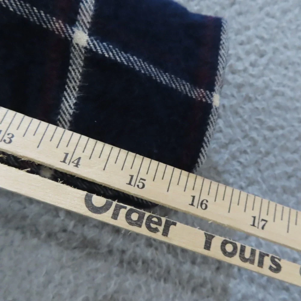 LOIR Paris Kids‎ Jacket 36 mos Navy Windowpane Plaid French Designer Cotton Coat